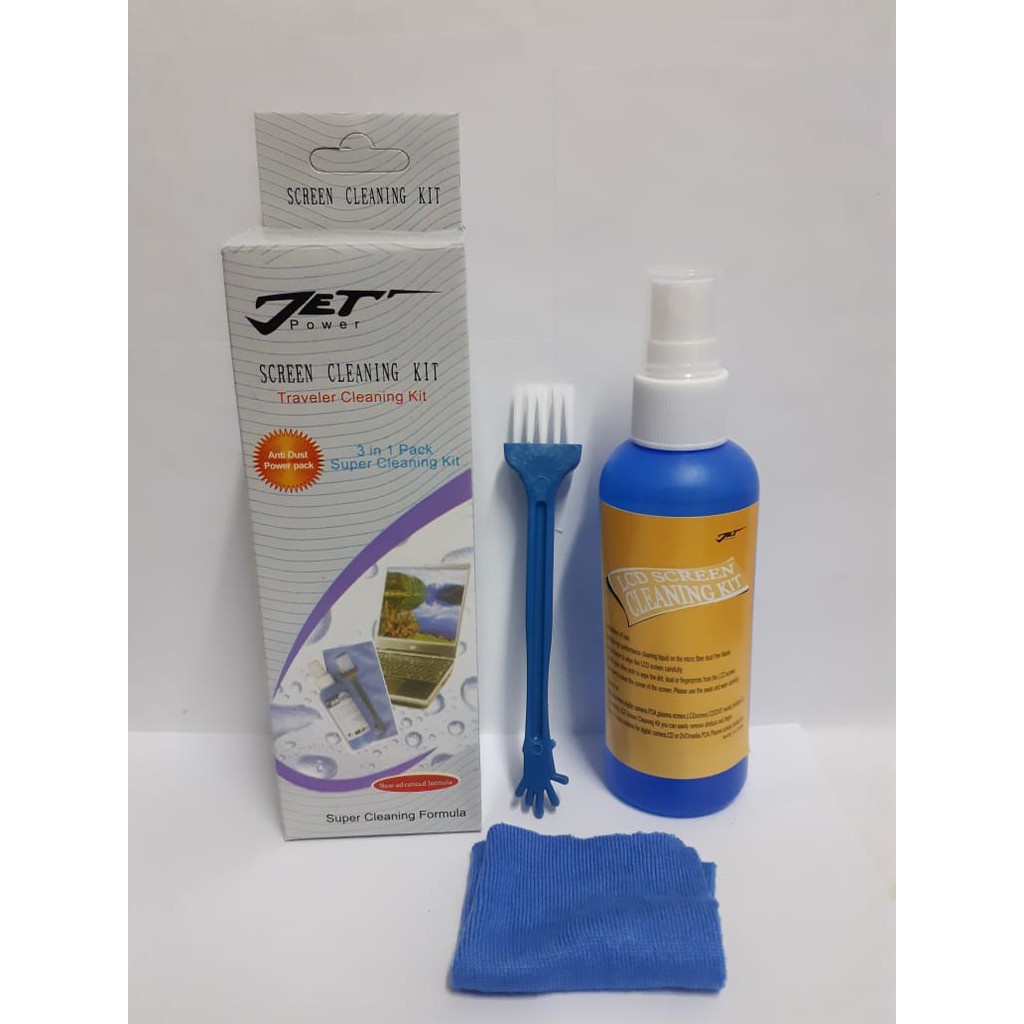 Cleaning Kit 3in1 / 6in1 LCD Cleaner - Alat set Cairan Pembersih Kamera &amp; Laptop