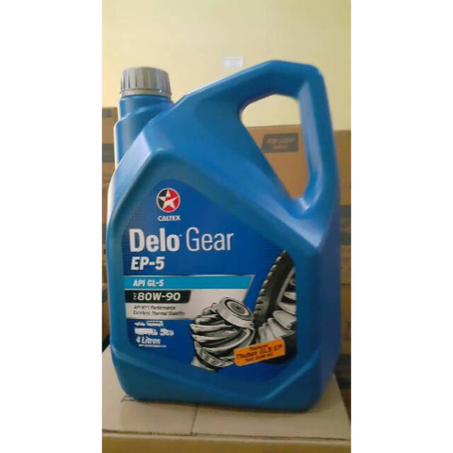 Caltex Delo Gear EP5-5 80W-90 4L