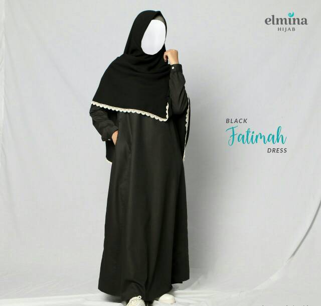 Fatimah Dress Gamis Toyobo By Elmina hijab