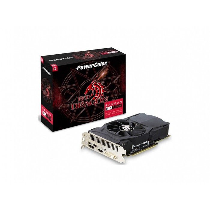 Vga PowerColor RX 550 4GB Red Dragon - Radeon RX 550 4GB PowerColor - Radeon RX550 4GB