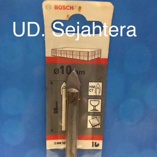 Mata Bor Kaca Tombak BOSCH 10 mm