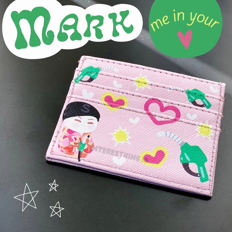 Dompet Kartu NCT / Card Wallet NCT / Card Holder NCT Mark Lee Glitch Mode