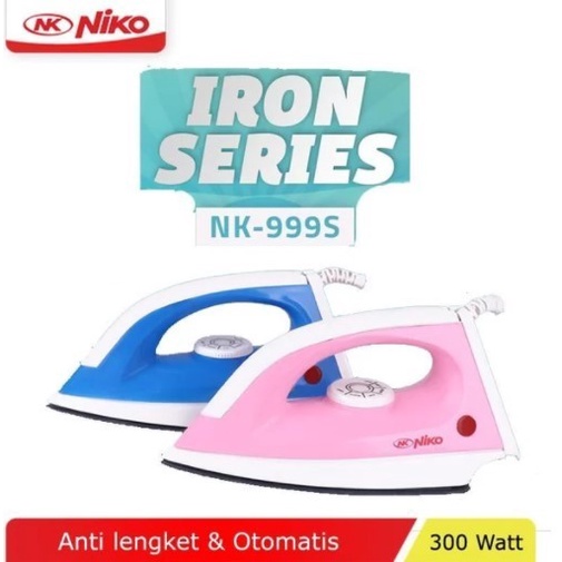 NIKO Setrika NK 999 S Iron Niko 999 S Setrika listrik Niko 999 S