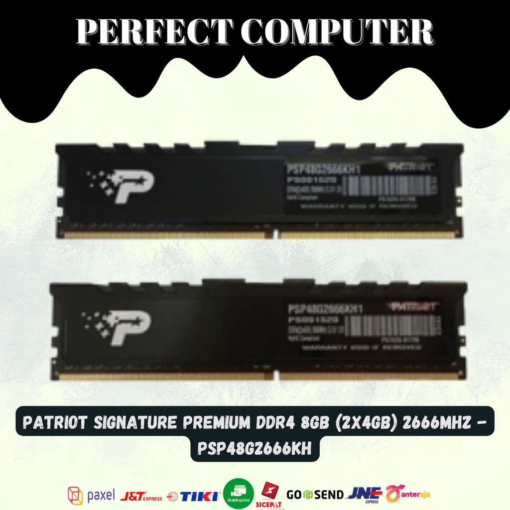 Patriot Signature Premium DDR4 8GB (2x4GB) 2666MHz - PSP48G2666KH