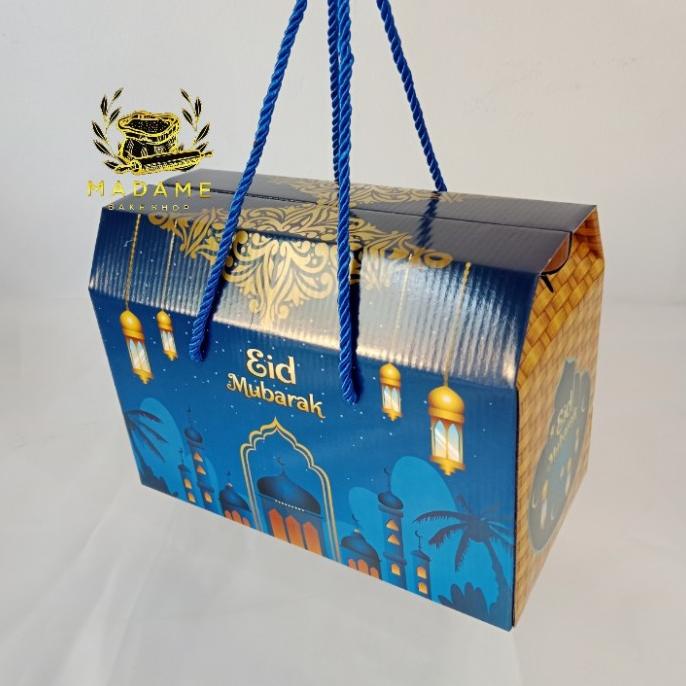 

Ready oke] Dus Box Lebaran 6 Toples 250 gr / Box Kue Kering Lebaran 6 Toples