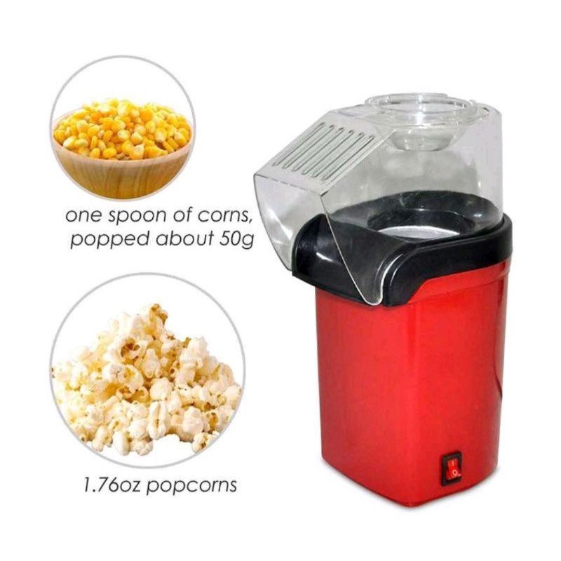 Minijoy PopCorn Maker Mini Mesin Alat Pembuat PopCorn Oil Free