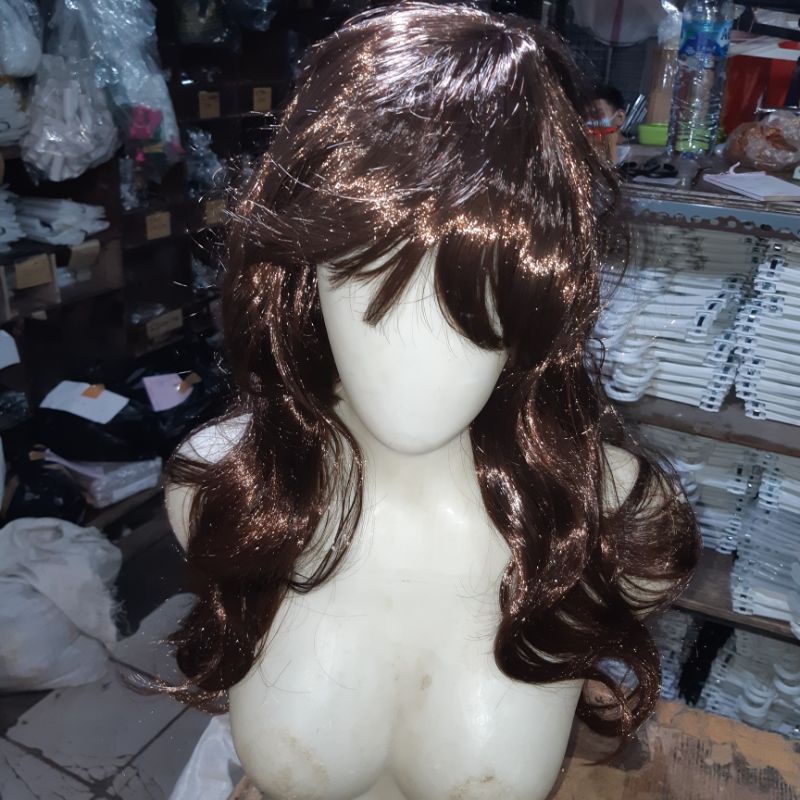 Wig rambut palsu wanita