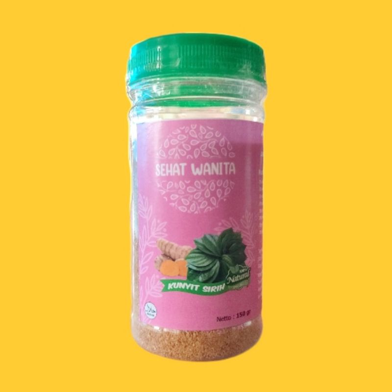 

Jamu Sehat Wanita Ekstrak Kunyit Sirih