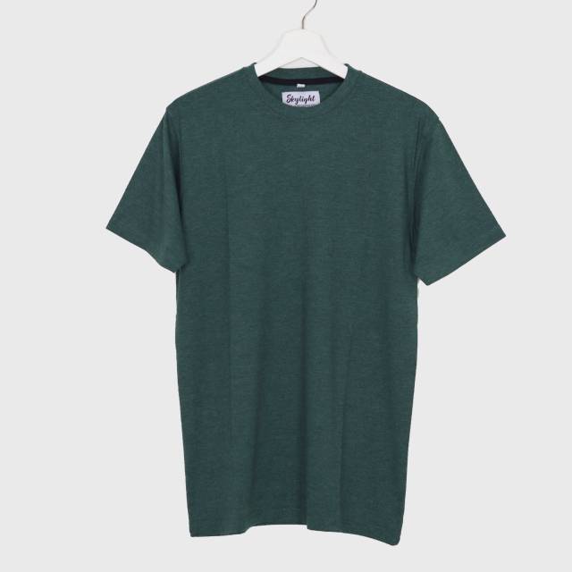 Kaos polos Hijau botol