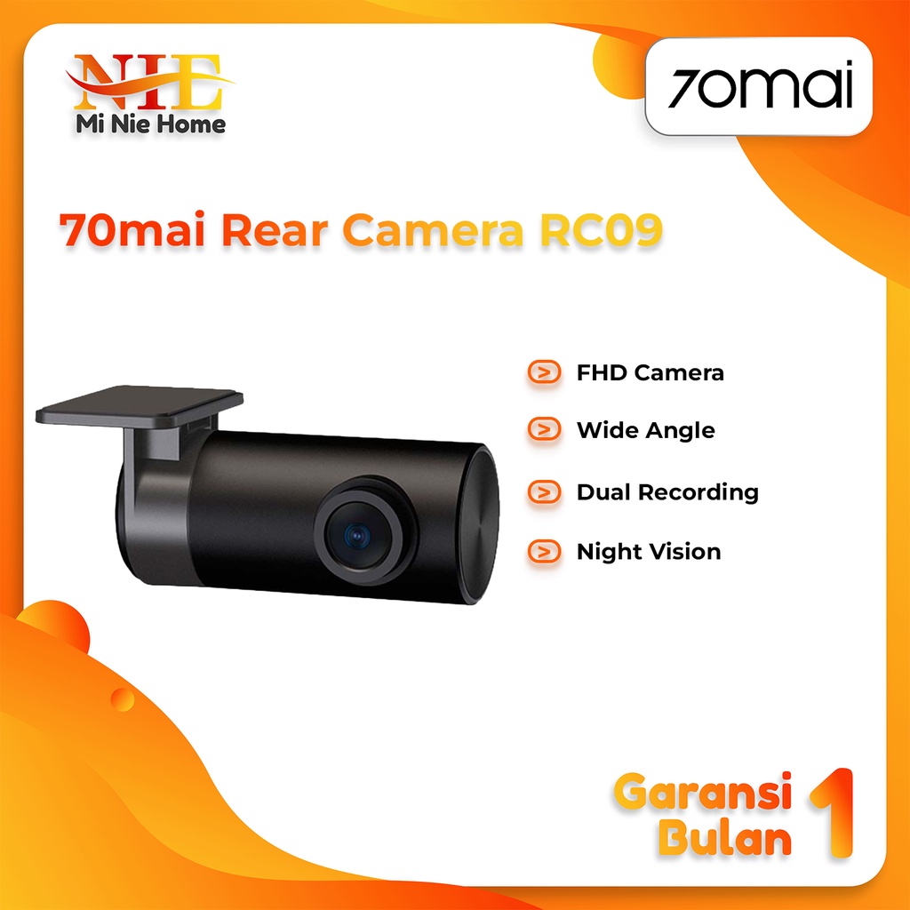 70mai Rear Camera RC06 RC09 1080P Rear Cam For A500S A800S