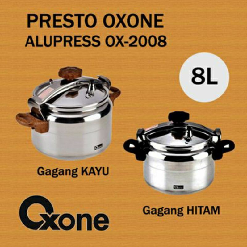 Panci Presto Oxone OX 2008 (8 Liter)