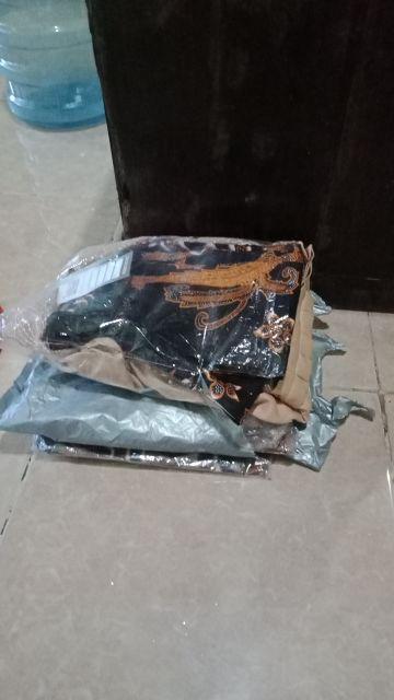 Batik Couple Brukat Premium Broklat Couple Set Rengganis Hq