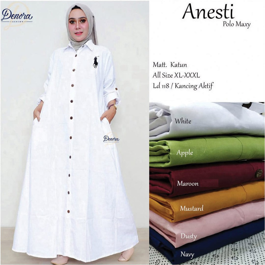 gamis kaos murah shopee