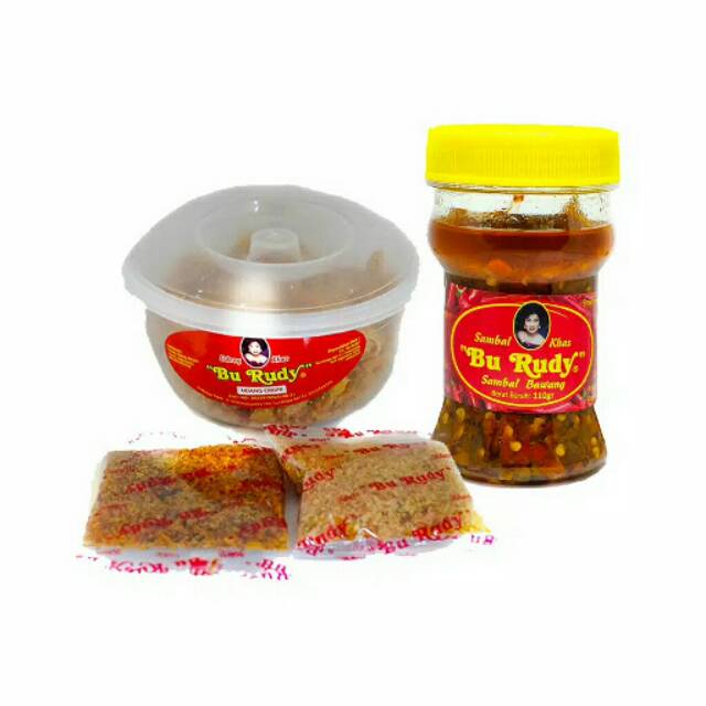 

Paket Udang Crispy Sambal Bu Rudy Oleh-Oleh Khas Surabaya (Kecil)