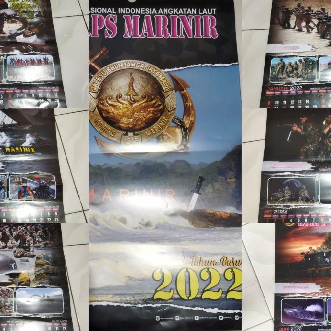 

BISA COD Kalender Dinding Tahun 2022 Marinir TNI BERGARANSI Kode 508