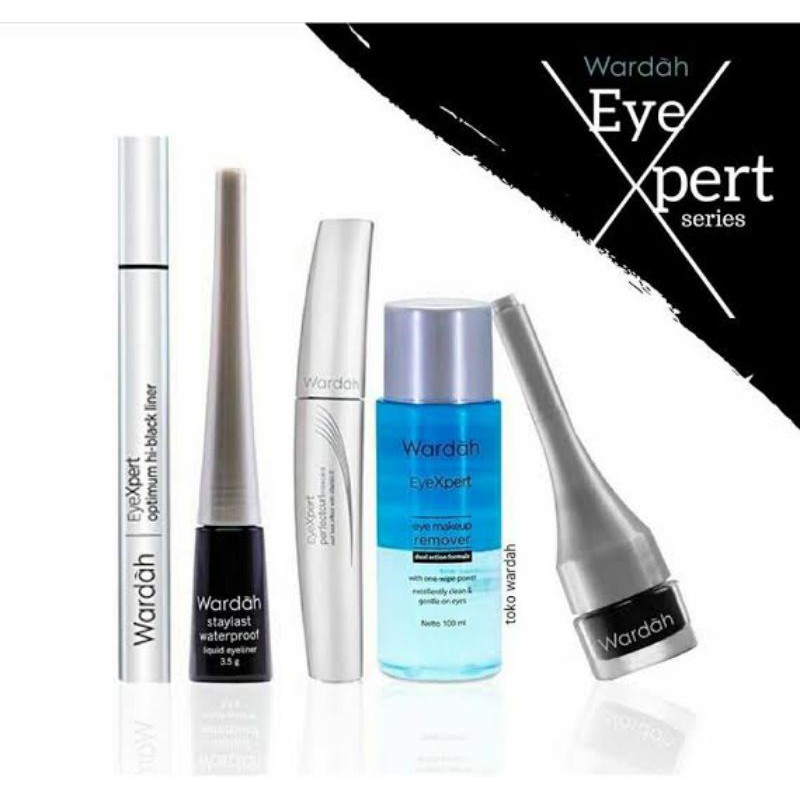 WARDAH/WARDAH EYEXPERT/EYEXPERT/EYELINER WARDAH/MASKARA WARDAH/MAKE UP REMOVER/AQUA LASH/HYPERCURL
