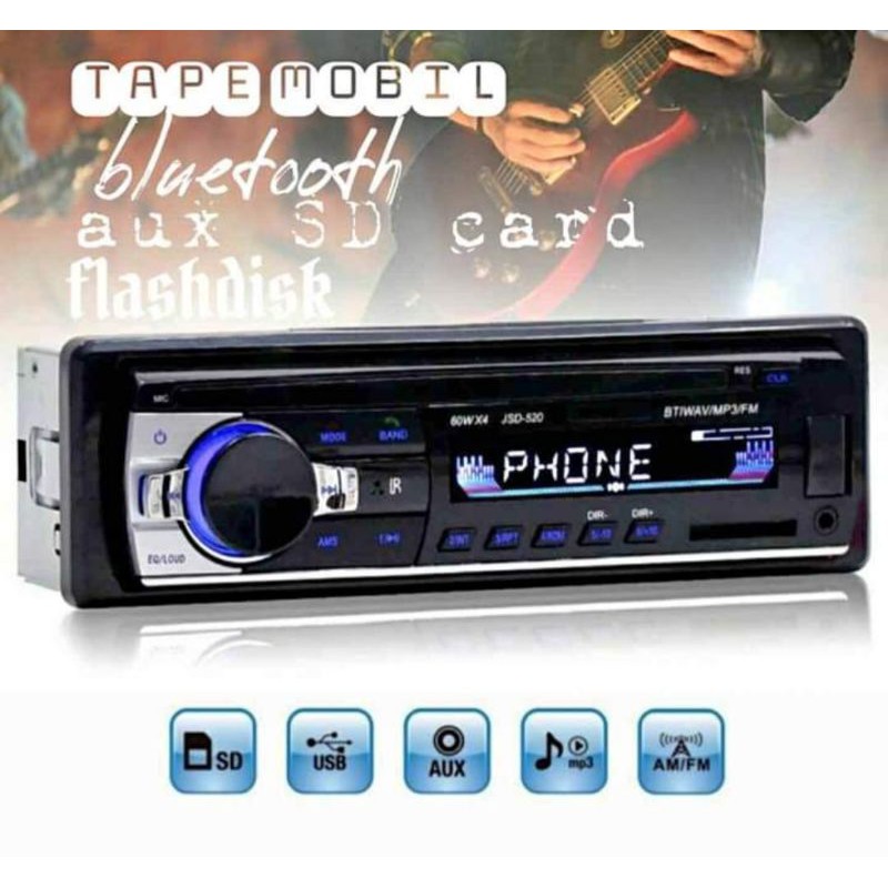 Zeepin Tape audio mobil bluetooth car MP3 / single din / Tape Mobil / Head unit / lagu / musik / ampli / power / mp3 / usb / Power / flashdisk  / avanza / l300 / panther / tip / audio / variasi / reciver