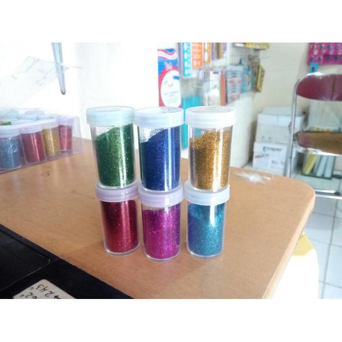 

Gliter Bubuk (Serbuk) - 3Babe9 - Original Asli