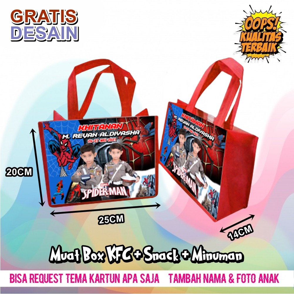 

PROMO TAS ULTAH ANAK / SOUVENIR CUSTOM