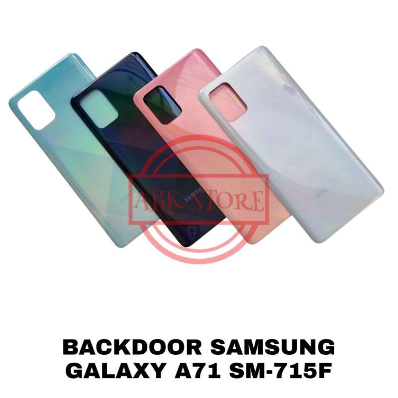 tutup belakang backdoor backcover back casing samsung galaxy a71 sm 715f cover baterai