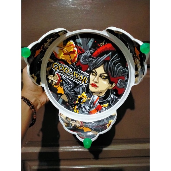 TEBOK PVC PLECI DECAL STIKER TANPA PION 22,5CM