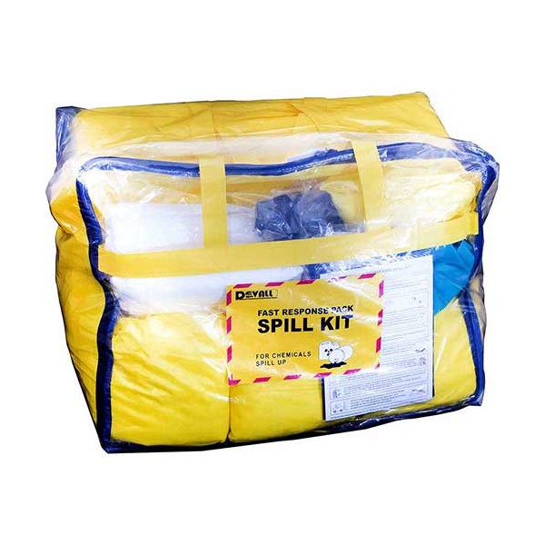 Jual Alat Penyerap Cairan Kimia Devall Fast Pack Chemical Spill Kit Gal Shopee Indonesia