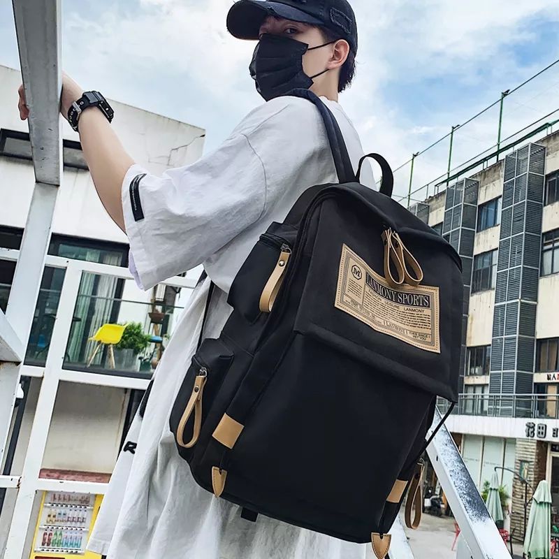 Ransel Wanita Pria Ransel Sekolah Kapasitas Besar Ransel Laptop Tas Sekolah Remaja Anak Laki-laki Perempuan Tas Bahu Tas Mochila