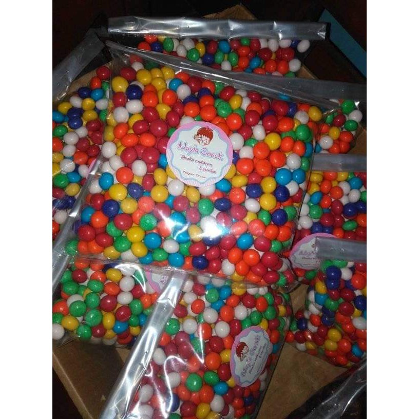 

Cokelat telur warna warni