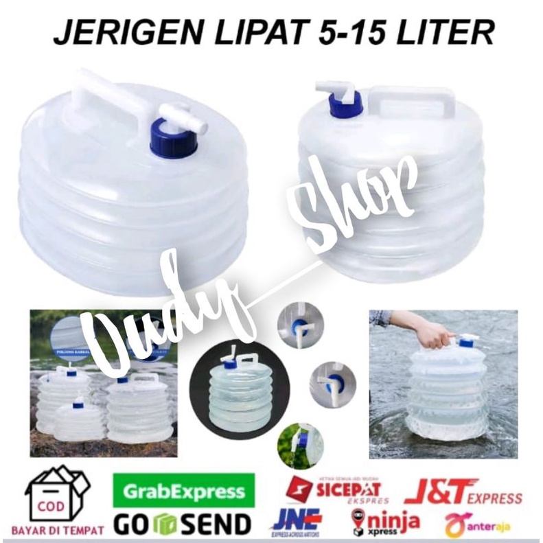 Jerigen Lipat Praktis Liter Portable Water Tank