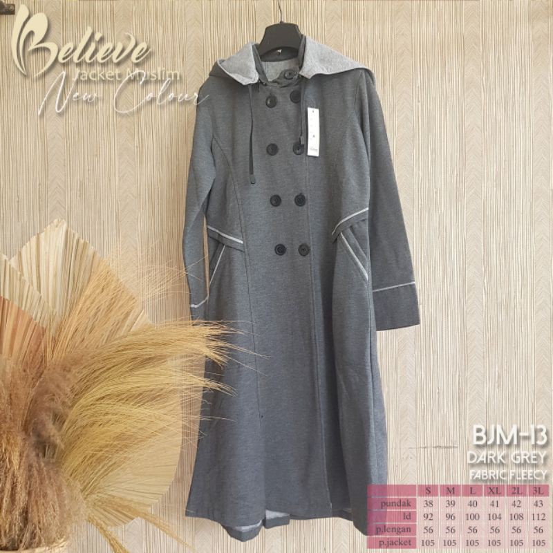JAKET BELIEVE BJM 13 JAKET WANITA