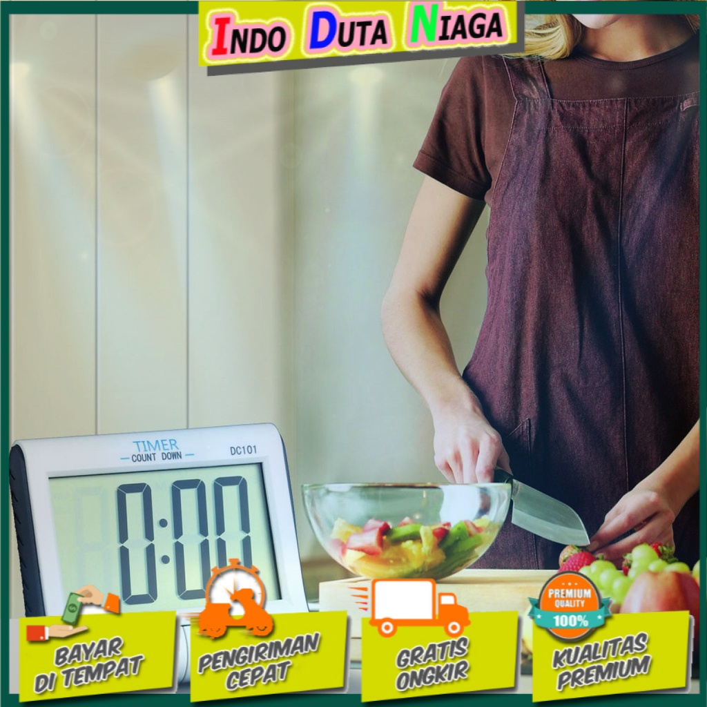 Timer Masak Dapur LCD Digital Count Down - DC101