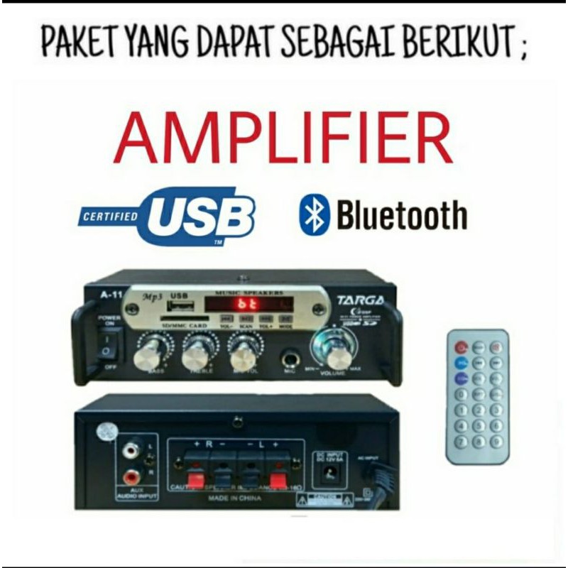 Paket 1 Speaker Panggilan 4 inch Crimson Buat ruang Kelas-Kantor dll.