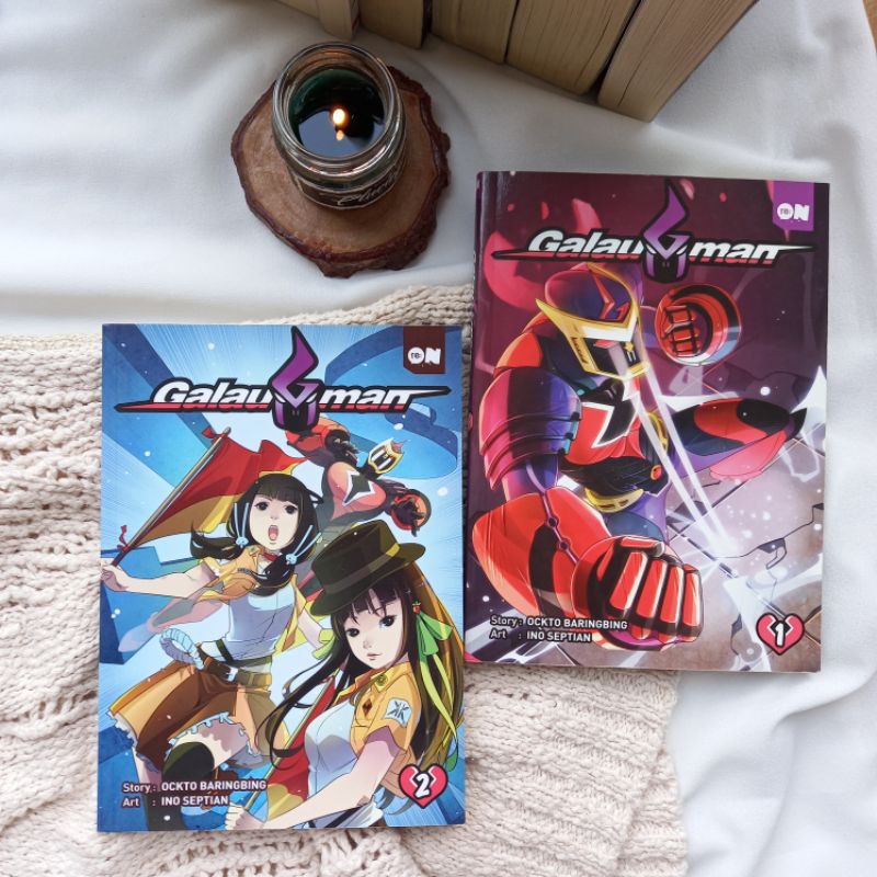 Komik Lokal GalauMan (vol. 1 & 2) - Ockto Baringbing & Ino Septian