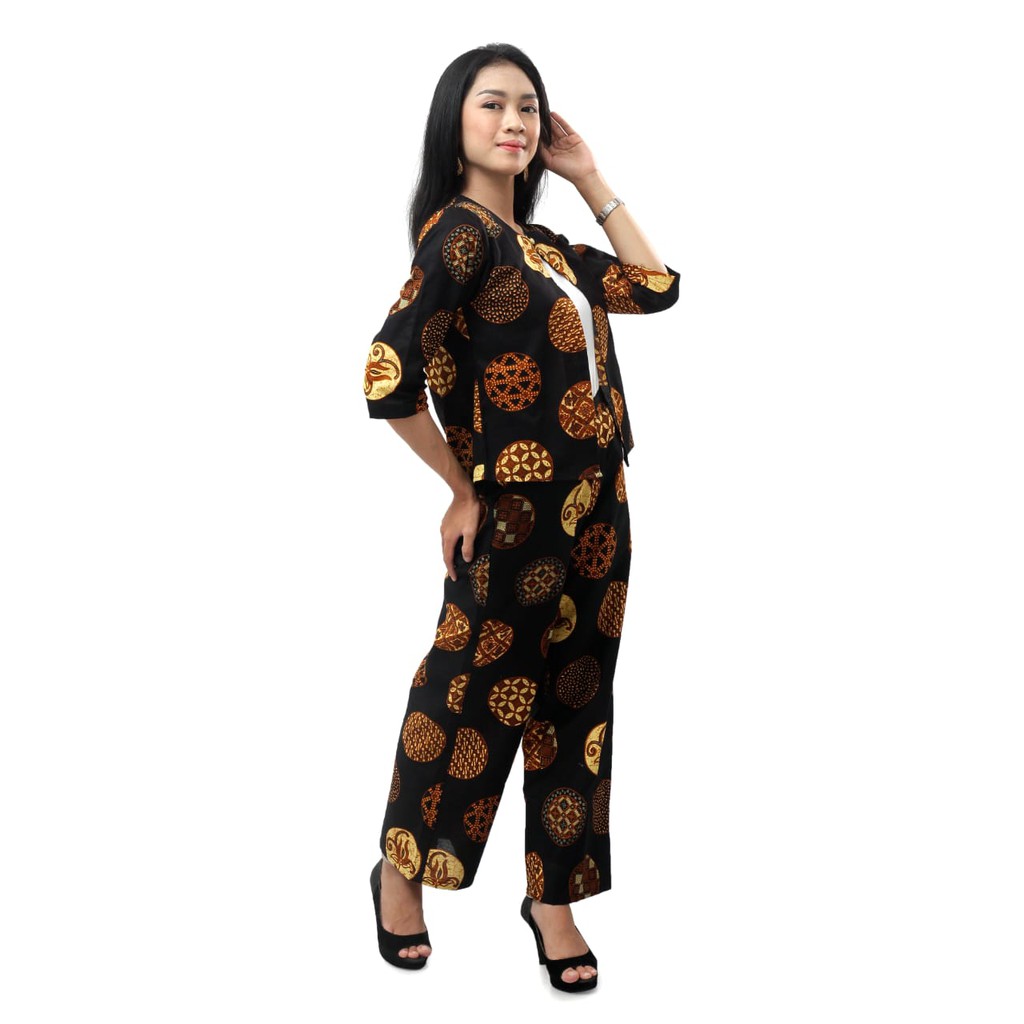 Batik Wanita | Setelan Batik | Kulot Batik | Bolero Batik | Outer Batik