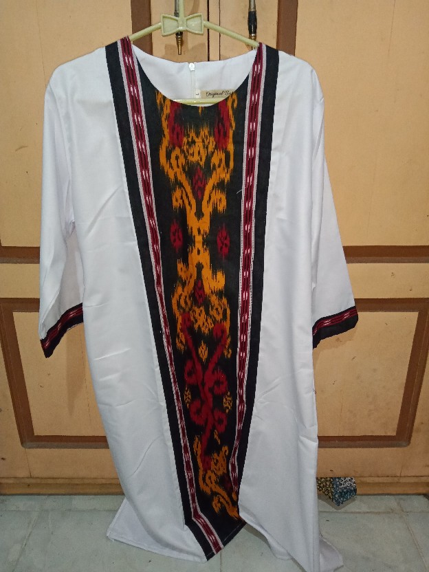 Dt Collection Tunik Batik Kampus Wanita / Cewek Lengan 7/4 / Tunik Modern