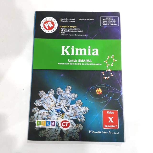 Buku Pr Kimia Untuk Sma Ma Peminatan Matematika Dan Ipa Kelas X Semester 1 Intan Pariwara Ed Terbaru Shopee Indonesia