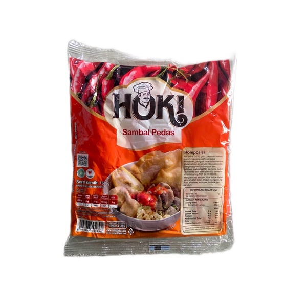 

HOKI sambal pedas sachet 168gr (24s)