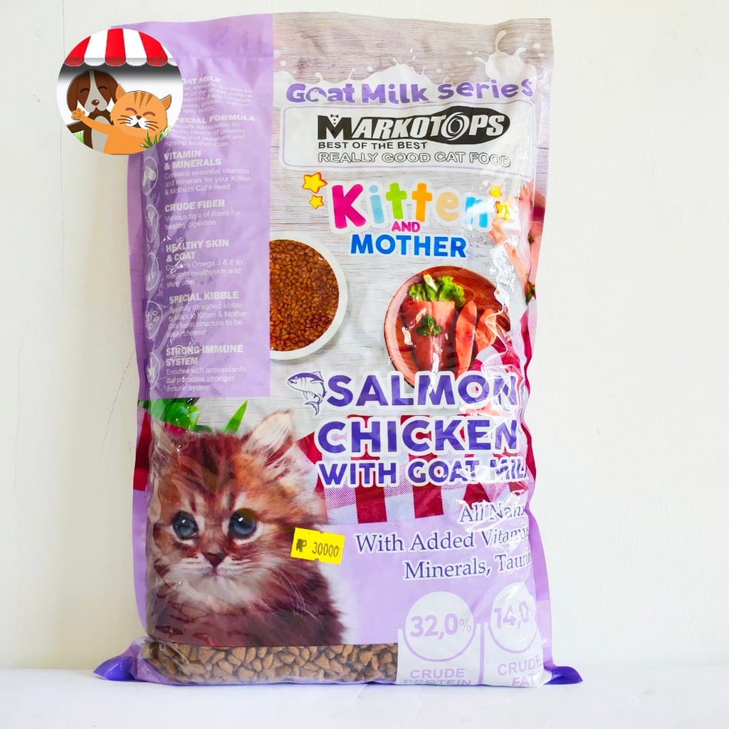 Markotop Kitten And Mother 1kg - Makanan Kucing Markotops Mother &amp; Baby