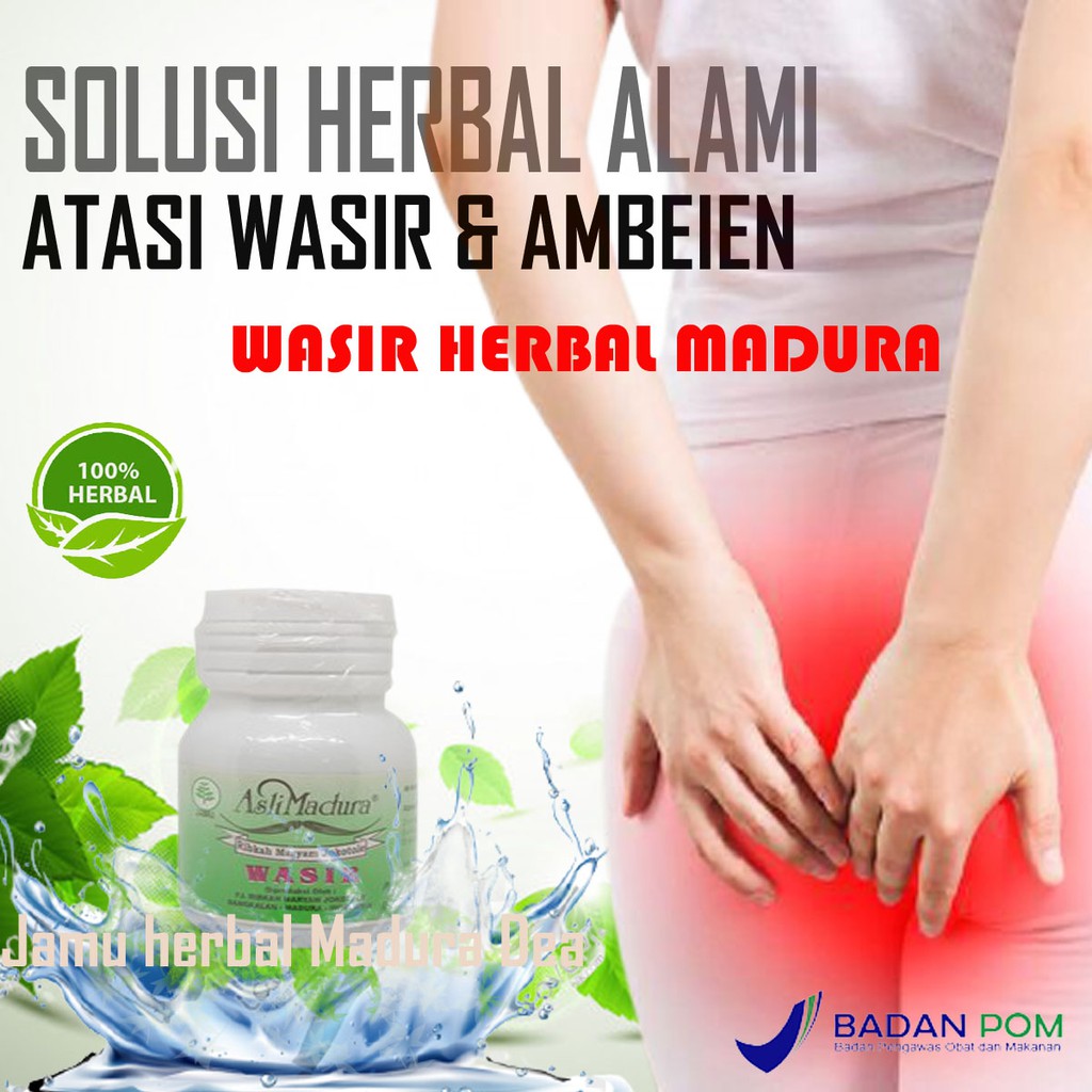 OBAT WASIR AMBEIEN AMBEYEN SALEP SUPP LUAR KUCING  BERDARAH STADIUM 3 4 HERBAL PALING AMPUH