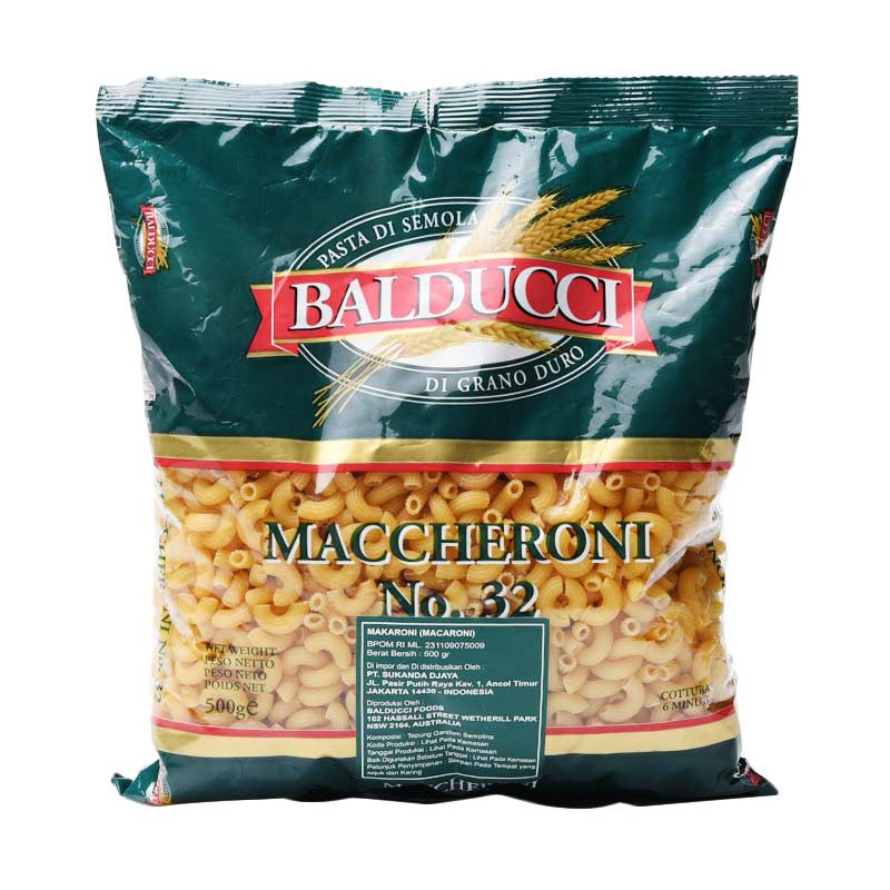 

Sanremo Pasta Balducci Maccheroni 500 gr 9310155300322