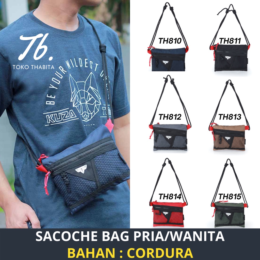 Toko Thabita Sacoche Bag Slingbag Pria Wanita Tas Selempang Unisex Totenhood