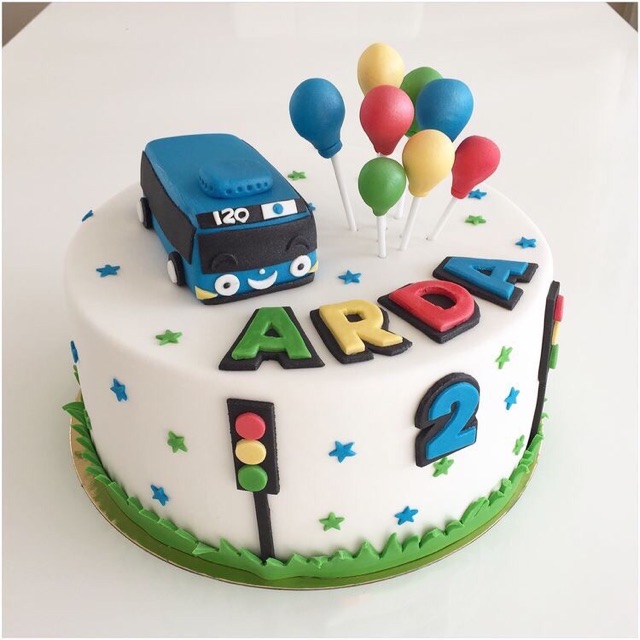 

Custom Kue Ulang Tahun Anak Tema Cowok/Birthday Cake Tema Anak Laki-Laki/Kue Tart Karakter Anak