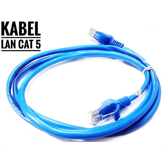 KABEL LAN 1.5M CAT5  PATCH CORD UTP 1.5 meter lengkap rj45 cat5 / KABEL JARINGAN INTERTER SIAP JADI