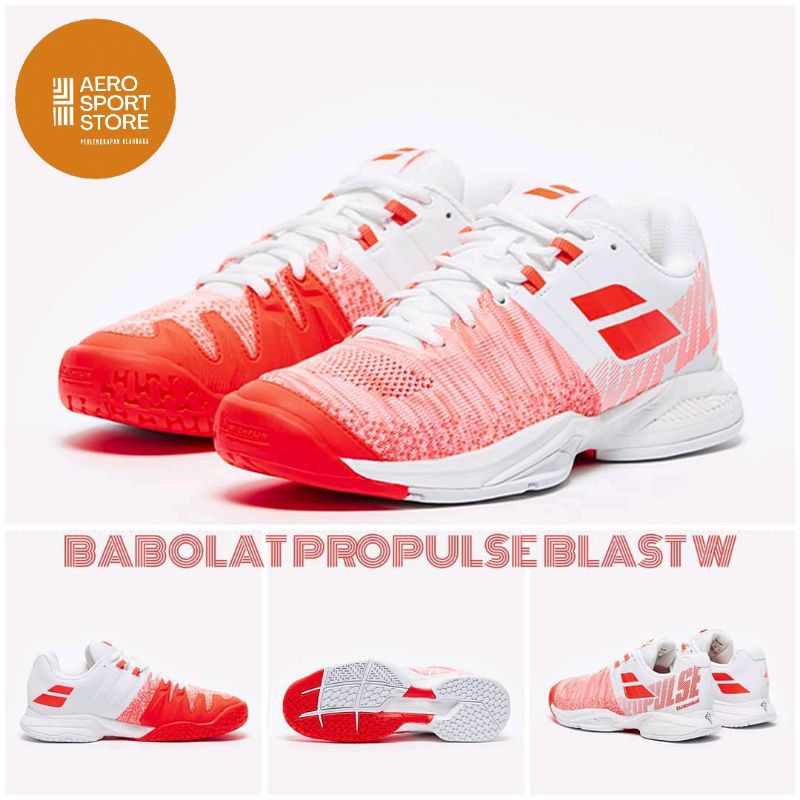 [ SEPATU TENIS LAPANGAN WANITA BABOLAT PROPULSE BLAST ]