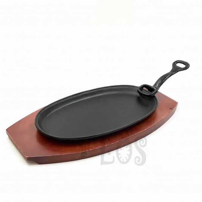 <<<<<] Hot Plate | Piring Steak Sunrise (Oval) (00142.01049)
