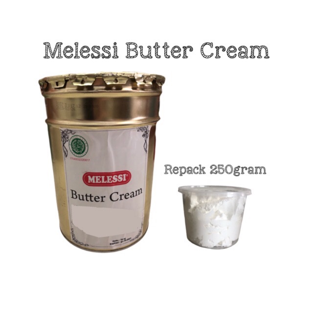 

Melessi Buttercream Repack 250gram