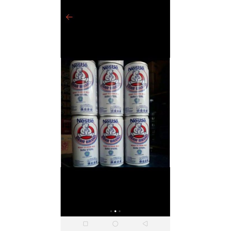 

Susu bear brand 189ml per dus isi 30pcs