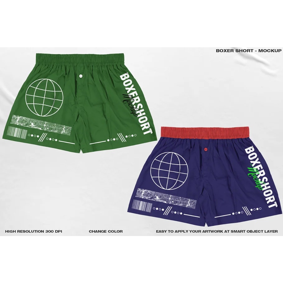 Boxer Short Mockup