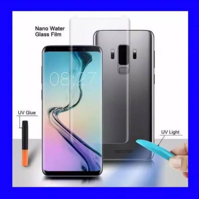 TEMPERED GLASS NANO UV SAMSUNG NOTE 10 PLUS FULL PROTECTION