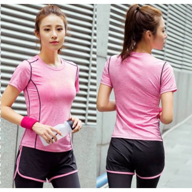 Tally 1006 Baju Olahraga Wanita Untuk Lari Senam Aerobic Fitness Gym